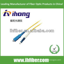 SC-LC singlemode simplex fiber optic patch cord manufacturer with high quality